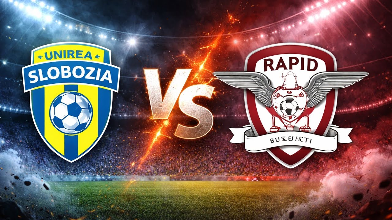 🔴 LIVE | Unirea Slobozia vs Rapid Bucuresti|⚽️👌