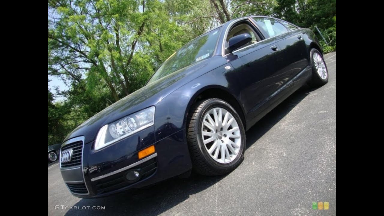 Обзор и тест-драйв седана Audi A6 3.2 Quattro 2007 года