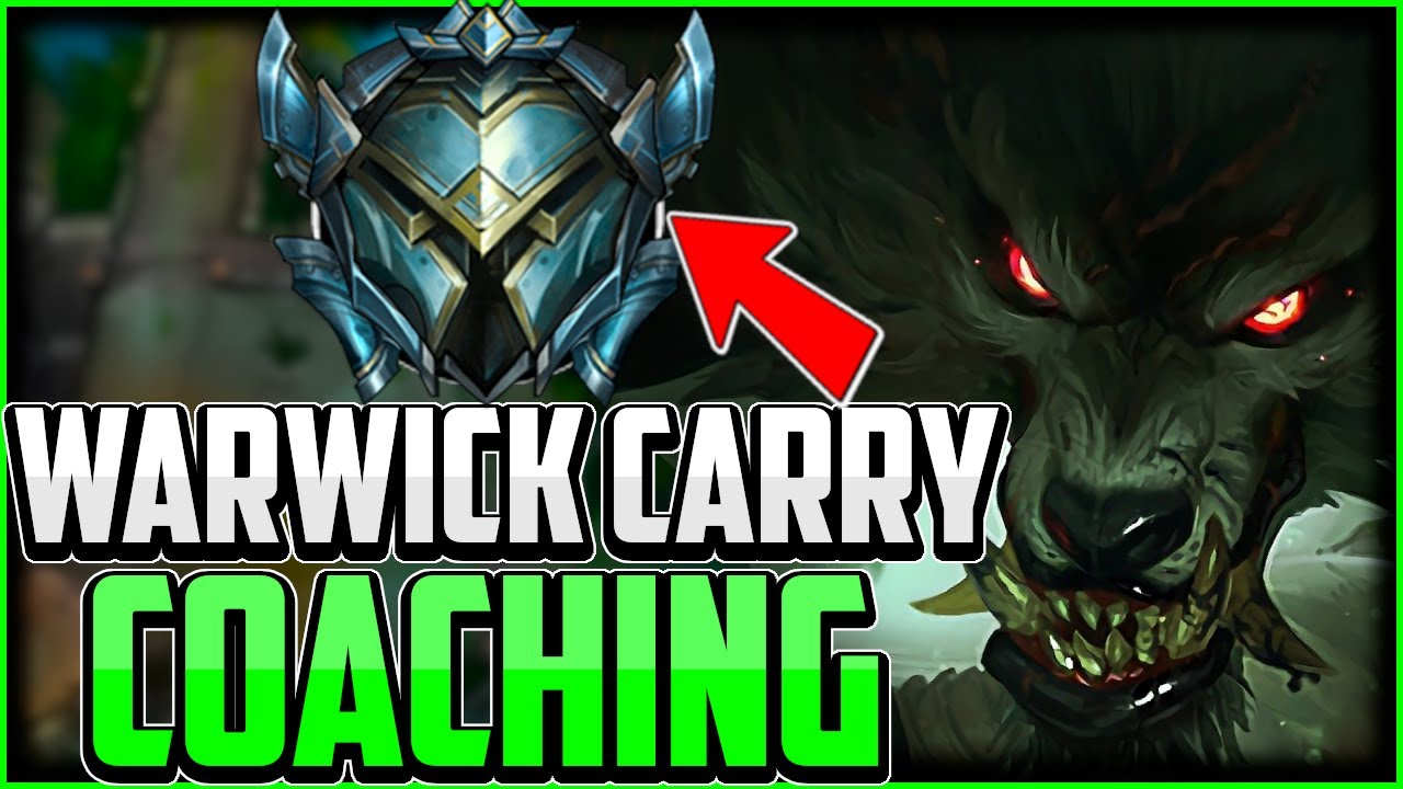 Warwick Beginners CARRY GUIDE | Coaching a Silver Warwick Jungle Challenger Warwick Jungle Coaching