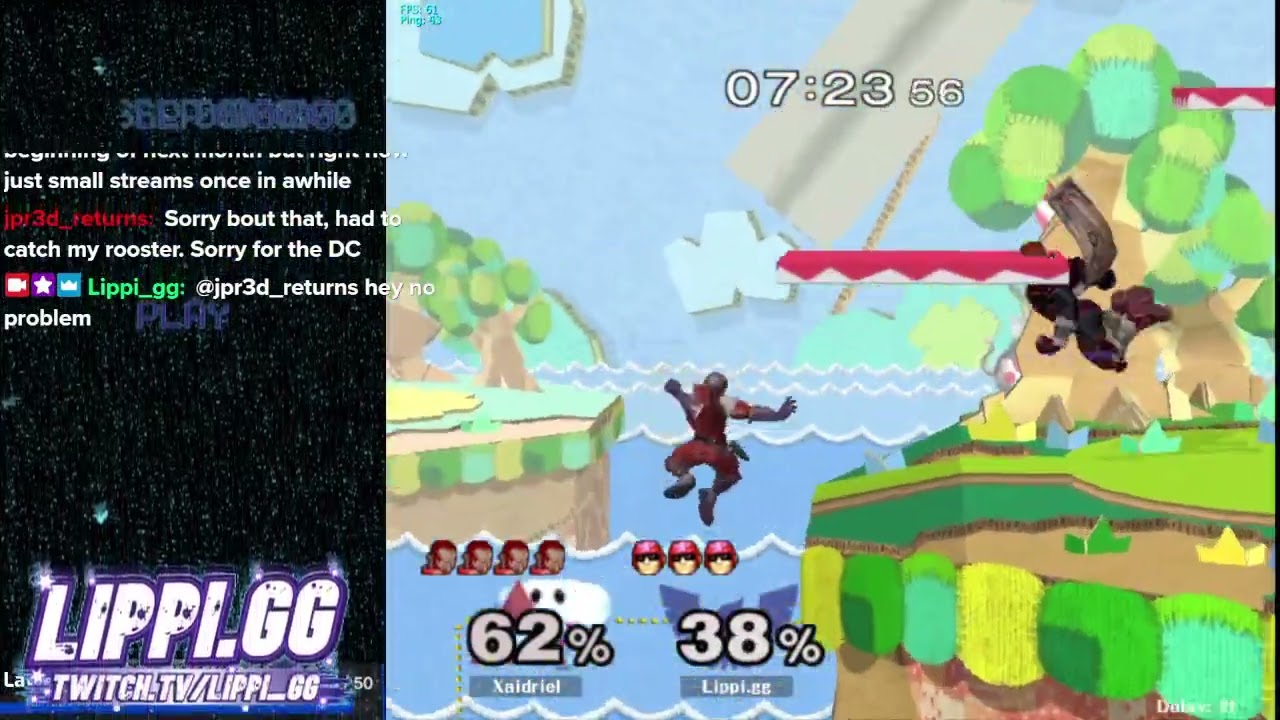 SSBM Clip - Randall save to Knee!