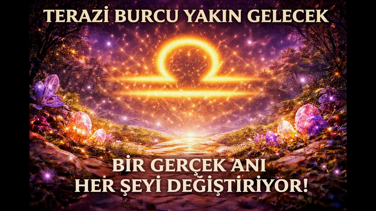 ♎ TERAZİ BURCU 🔮 YAKIN GELECEK “BİR GERÇEK ANI HER ŞEYİ DEĞİŞTİRİYOR!”