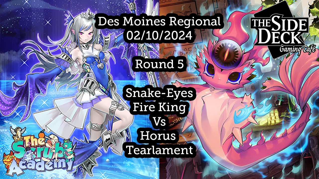 Horus Tearlament Vs Snake-Eyes Fire King | Des Moines Regional 02/10/2024 | Round 5