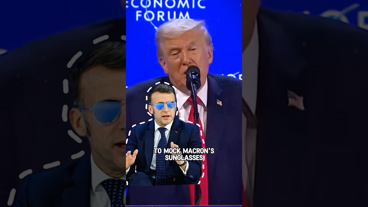 Вы заметили, как Трамп высмеивает Макрона? 