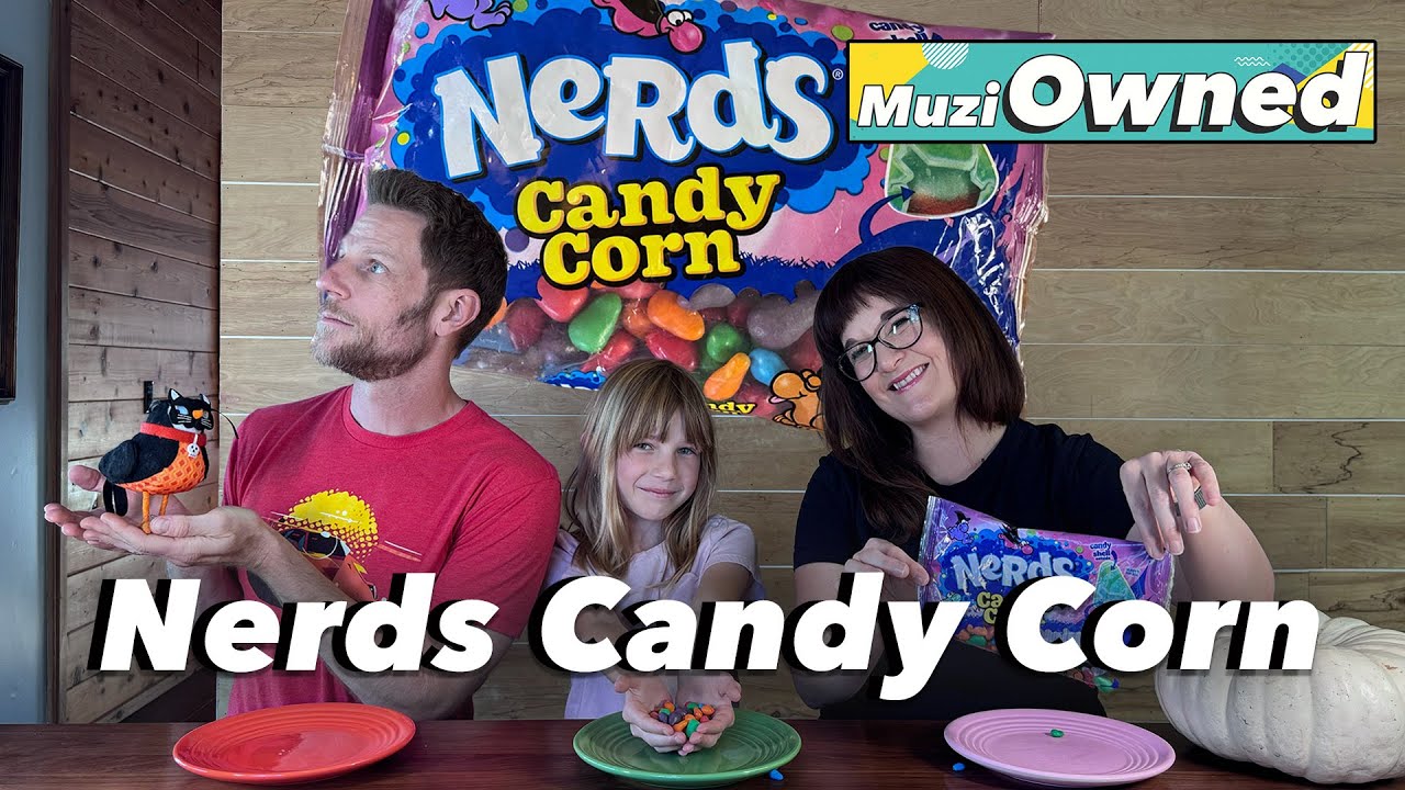 Nerds Candy Corn Review | Shockingly Delicious!!