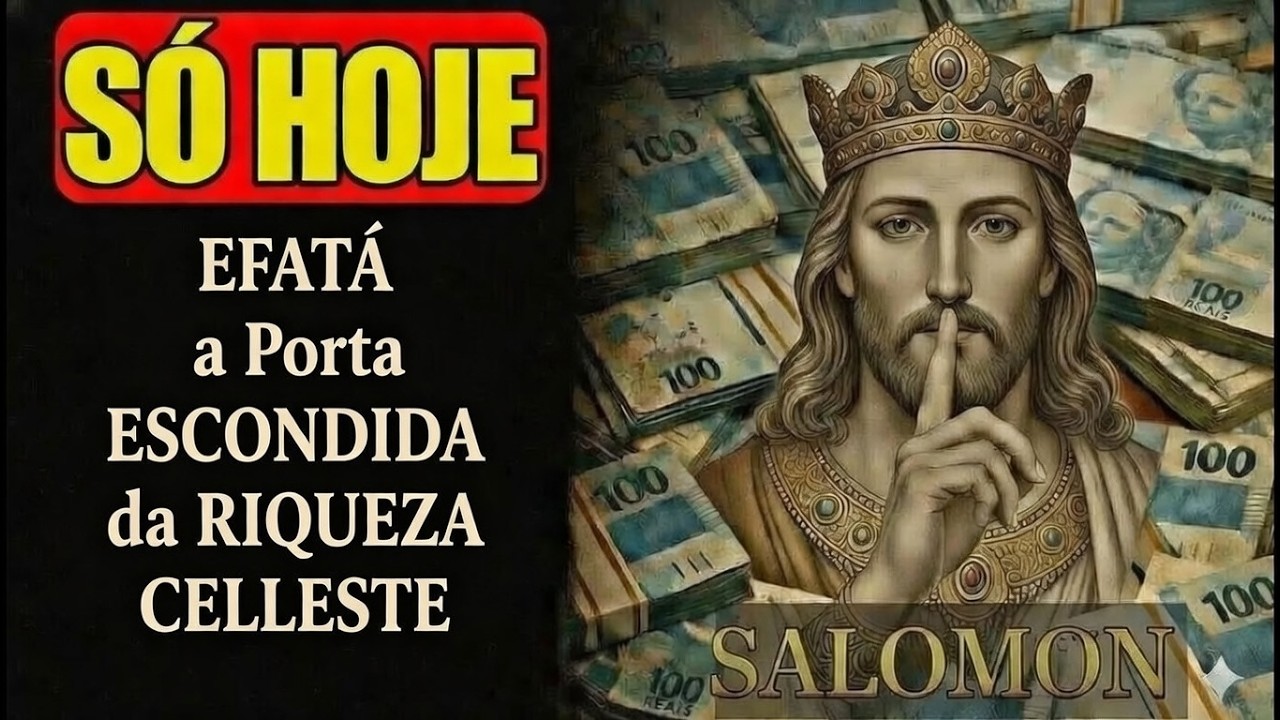 👑🤴🏾14/02 DECRETO MATINAL - EFATA: A PORTA ESCONDIDA DA RIQUEZA CELESTE!!