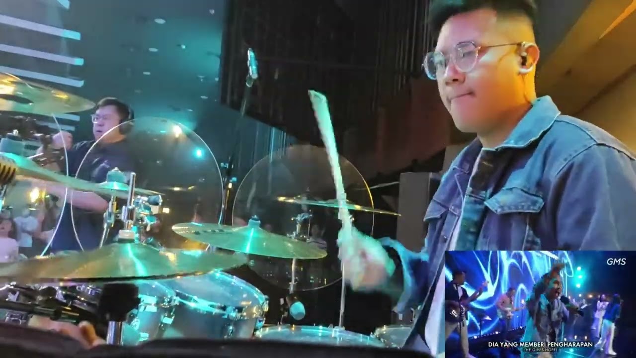 GMS Live Kids - Pujilah Nama-Nya Drumcam [GMS Medan Ministry]