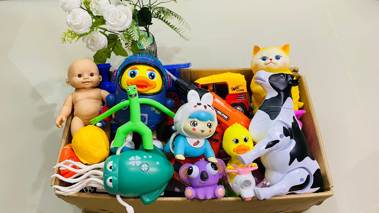 Toy Box ASMR | Satisfying Plastic Tapping & Sorting Sounds (No Talking)