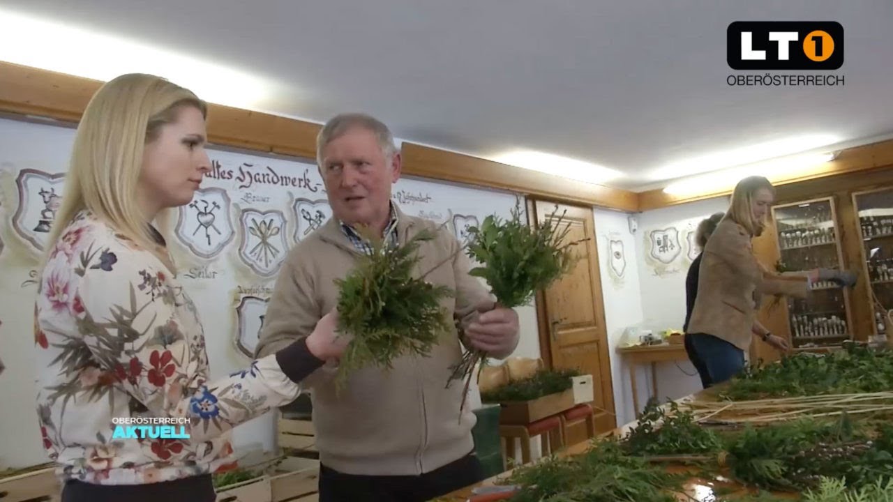 Osterbrauch: Palmbuschen binden