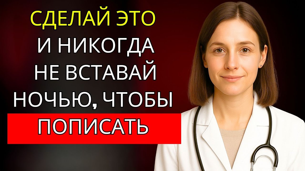 Пожилым: перестаньте делать это — и больше не проснётесь ночью, чтобы идти в туалет