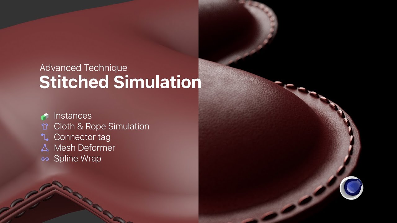 Stitch Simulation in Cinema 4D