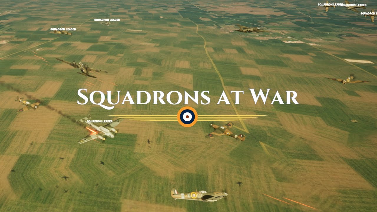 Squadrons at War: Battle of Britain gameplay - RAF intercept the Luftwaffe!