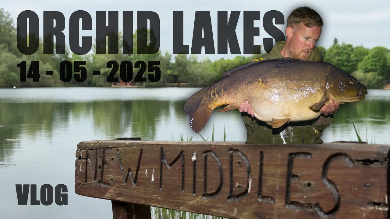Carp Fishing VLOG - Orchid Lakes - I catch another PB  from Orchid
