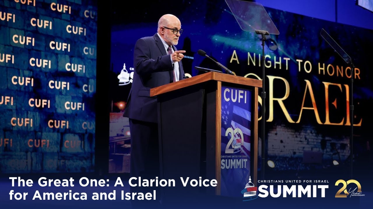 Mark Levin at CUFI Summit: A Clarion Voice for America and Israel