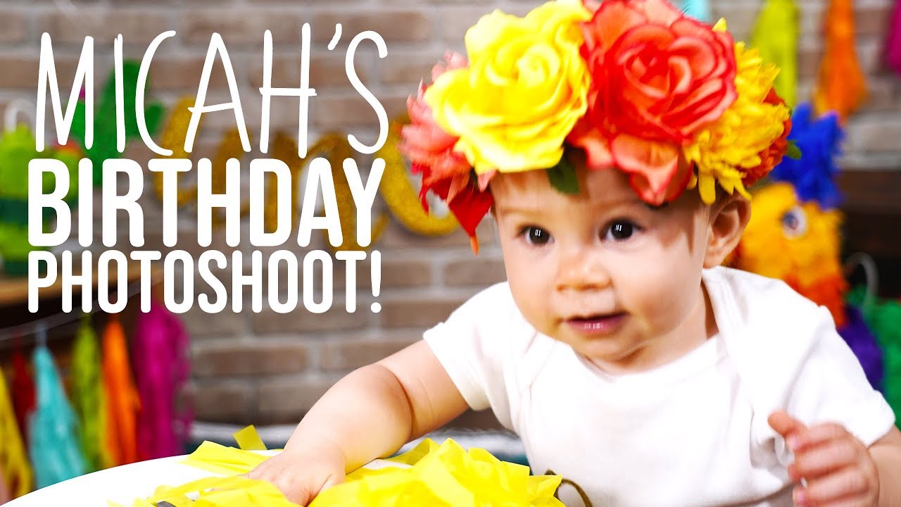 Micah's First Birthday Photo Shoot! *Cuteness Overload*
