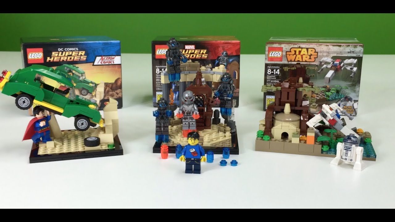 LEGO SDCC 2015 Sets Review Which is your favorite?