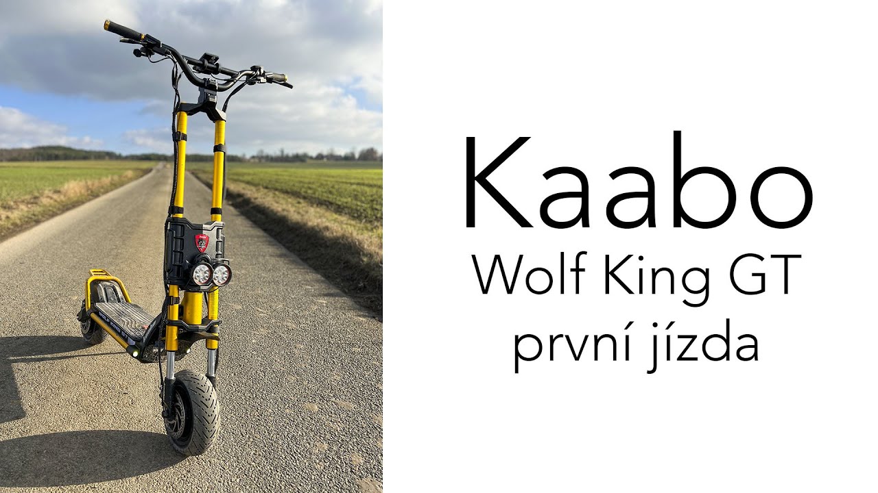 Kaabo Wolf King GT - první jízda. Zběsilá a nezničitelná bestie! 🐺