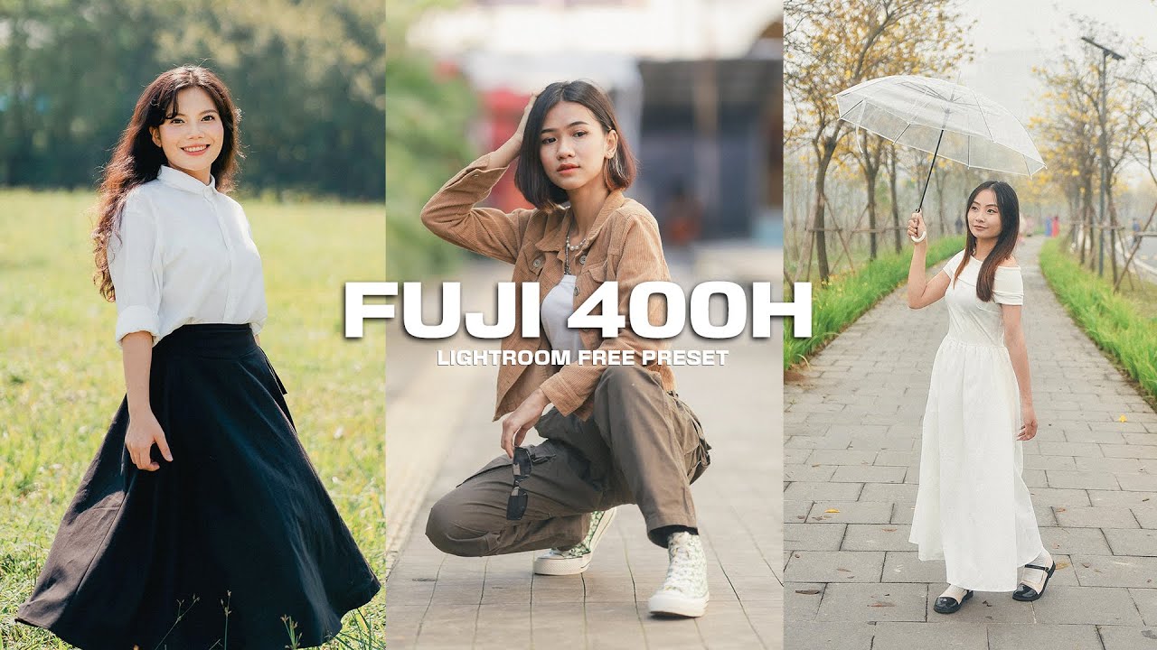 Fuji 400H Preset Adjustment in Lightroom | Soft Film Look