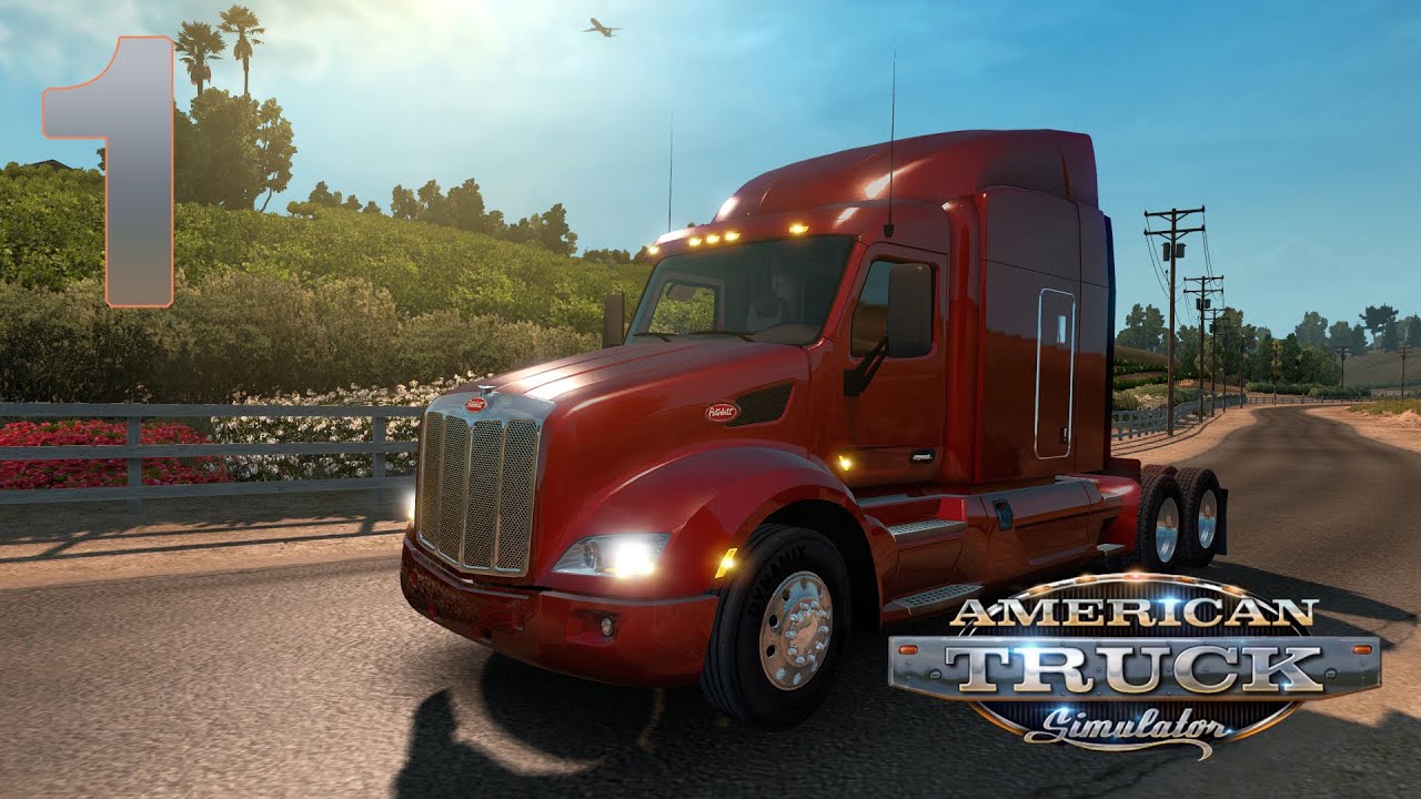 American Truck Simulator Прохождение на русском [FullHD|PC] - Часть 1 (Hello, Америка)