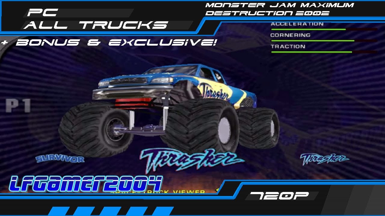 Monster Jam Maximum Destruction: All Trucks!