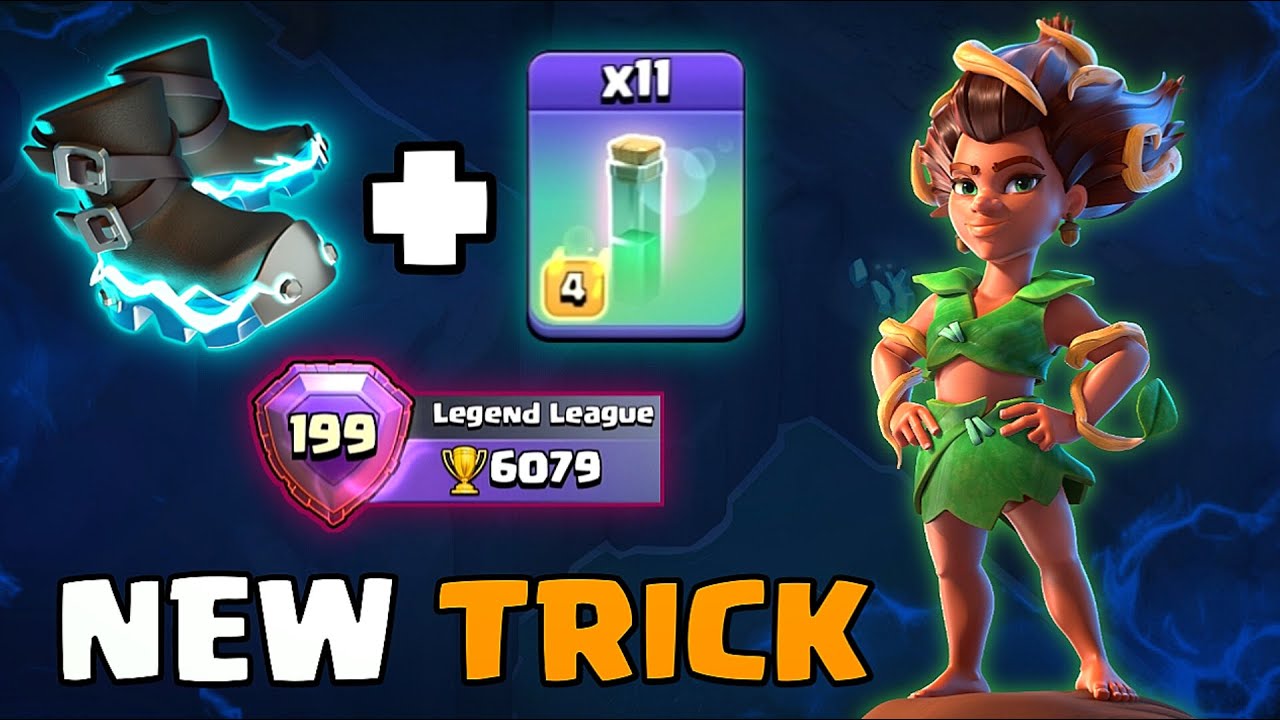 NEW ELECTRO BOOTS | Strong Spam Attack Strategy with Root Raider, Healer, Valkyrie [clash of clans]