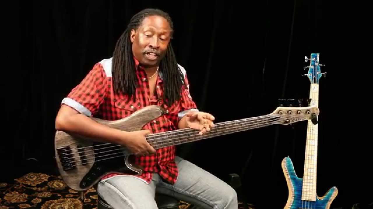 Tom Barney demos the JB5 and V59K Kiesel Carvin Basses