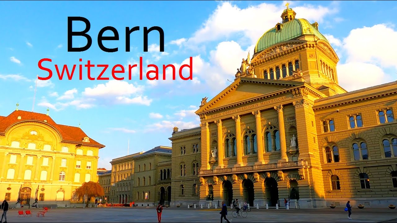Bern Switzerland 4K | Capital of Switzerland | Old Town Walk