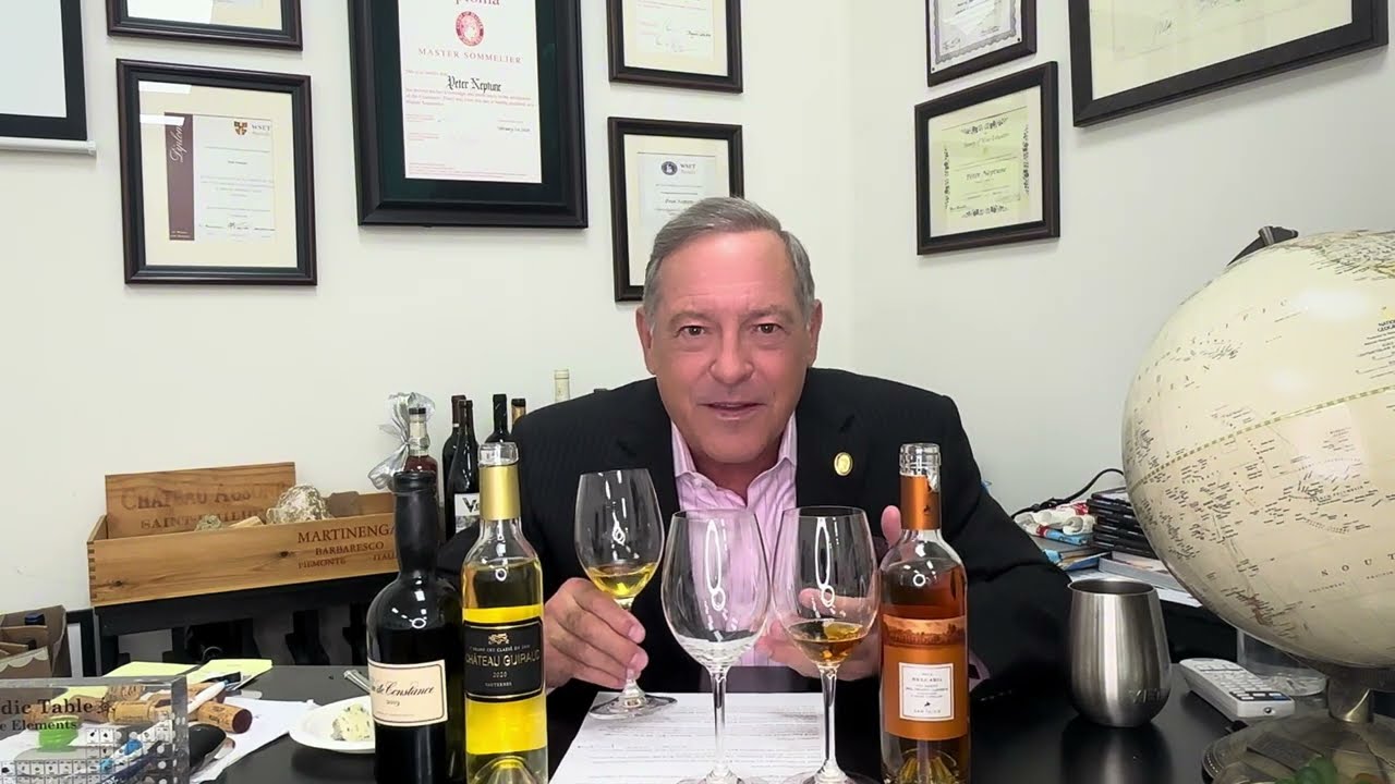 Dessert Wines with Master Sommelier Peter Neptune Oct 2024
