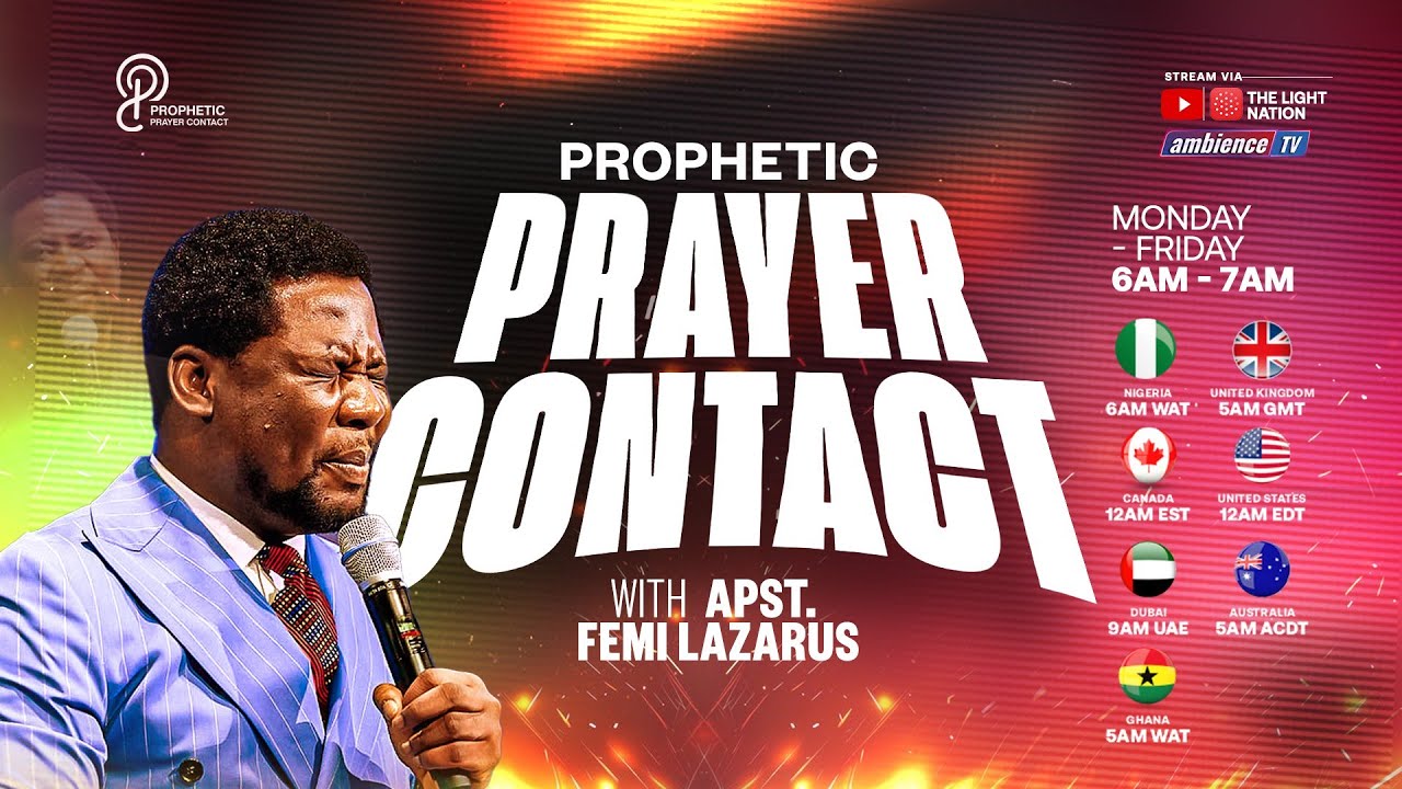 PROPHETIC PRAYER CONTACT || 2ND FEBRUARY 2026