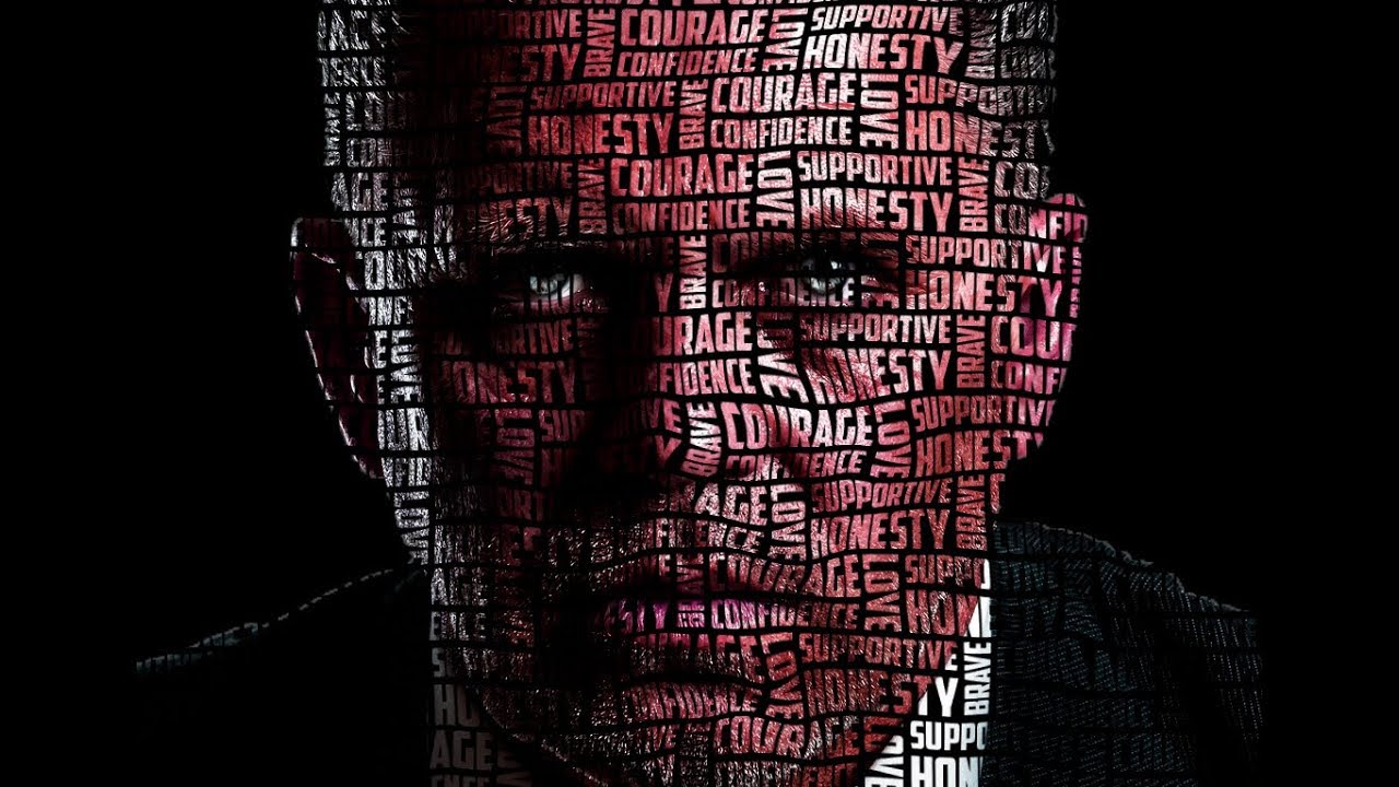 Photoshop text portrait | Photoshop CC, CS6, CS5