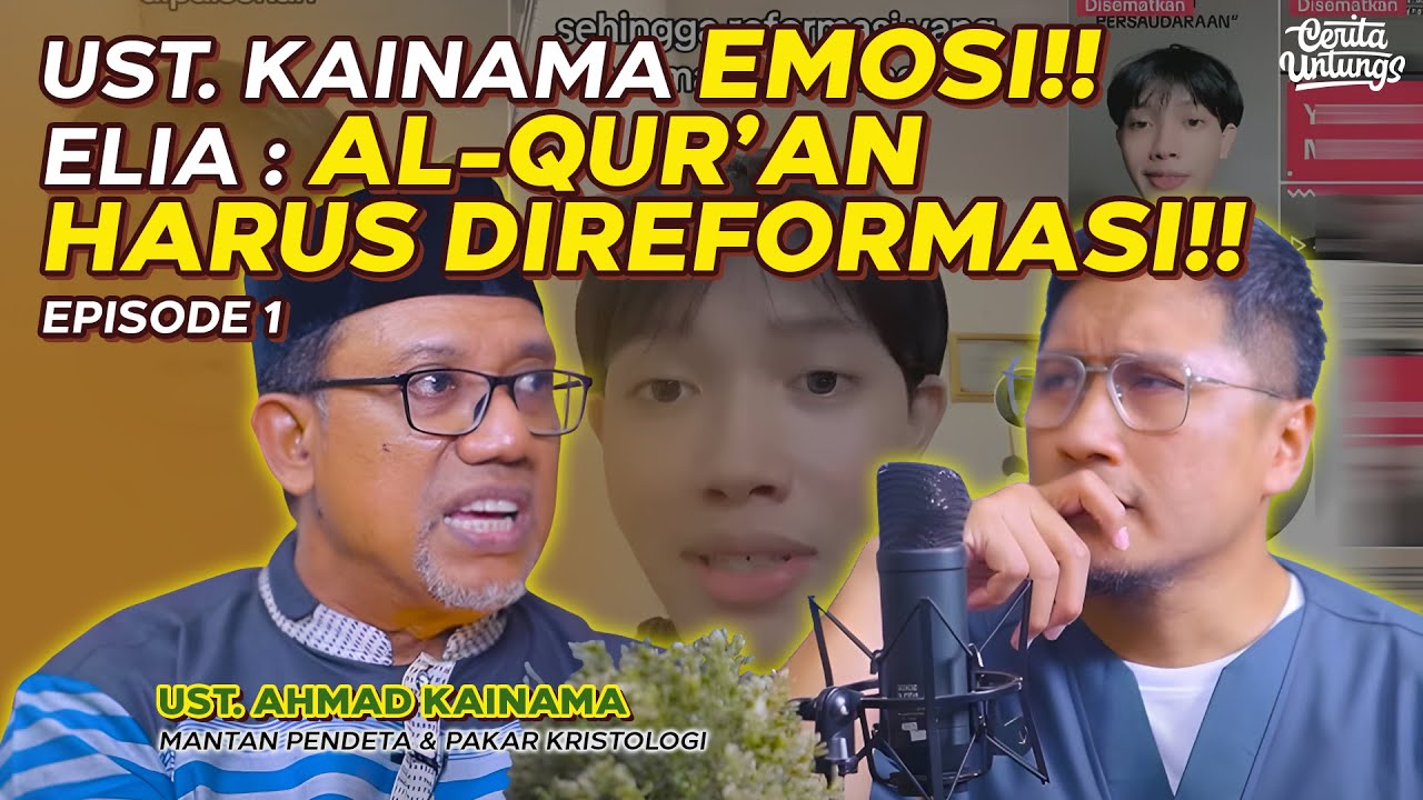 QURAN TAFSIRNYA HARUS DIREVISI? Hak sanggah ke Elia Myron - UST. KAINAMA Part 1
