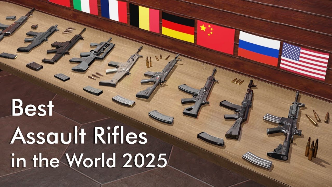 Best Assault Rifles in the World - Most Powerful Weapons Comparison