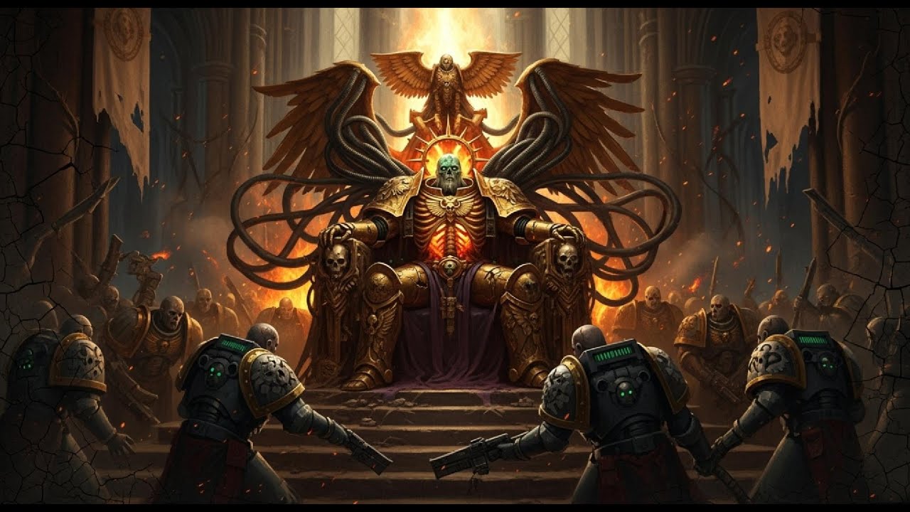 What Happens When The Emperor Awakens From His Golden Throne in Warhammer 40K