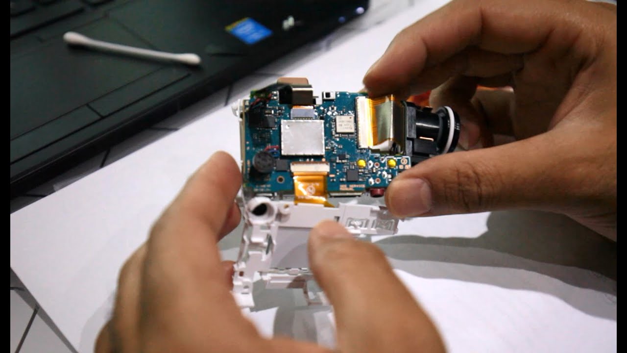 Fix Sony Action Cam Repair Full Teardown AS100 AS200 - Water Damaged