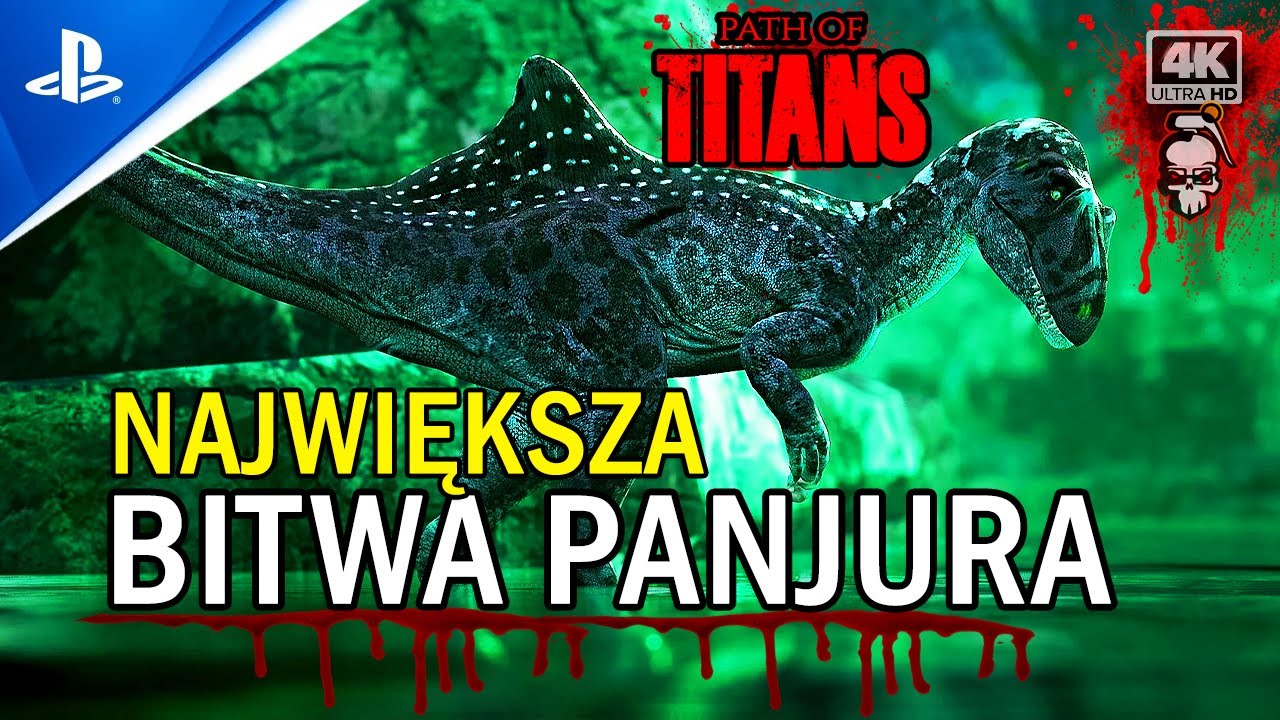 Największa bitwa - Panjura SLL | Path of Titans | PS5 4K PL #pathoftitans #ps5 #dinozaury
