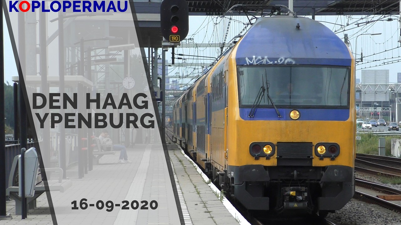Treinen op station Den Haag Ypenburg - 16 september 2020