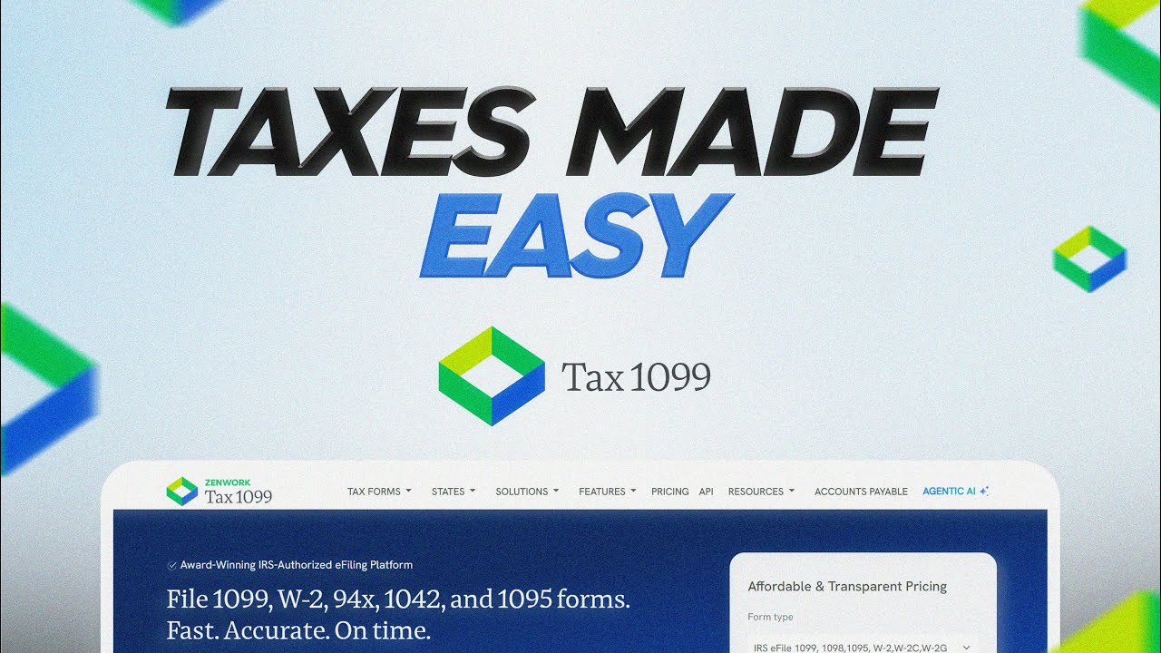 1099 Filing Just Got Easier | Watch AI Handle Your 1099 Form Filing