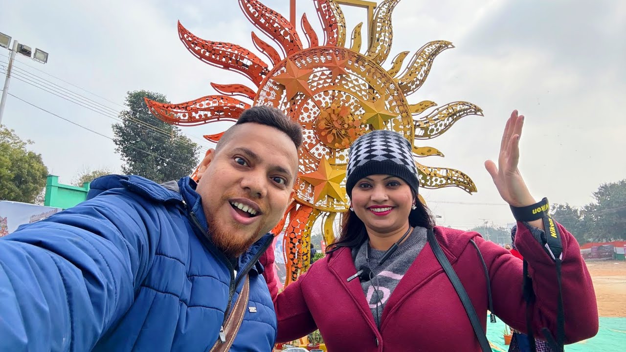 Bharat Parv Pohoch Gaye 😍 Couple Vlogs