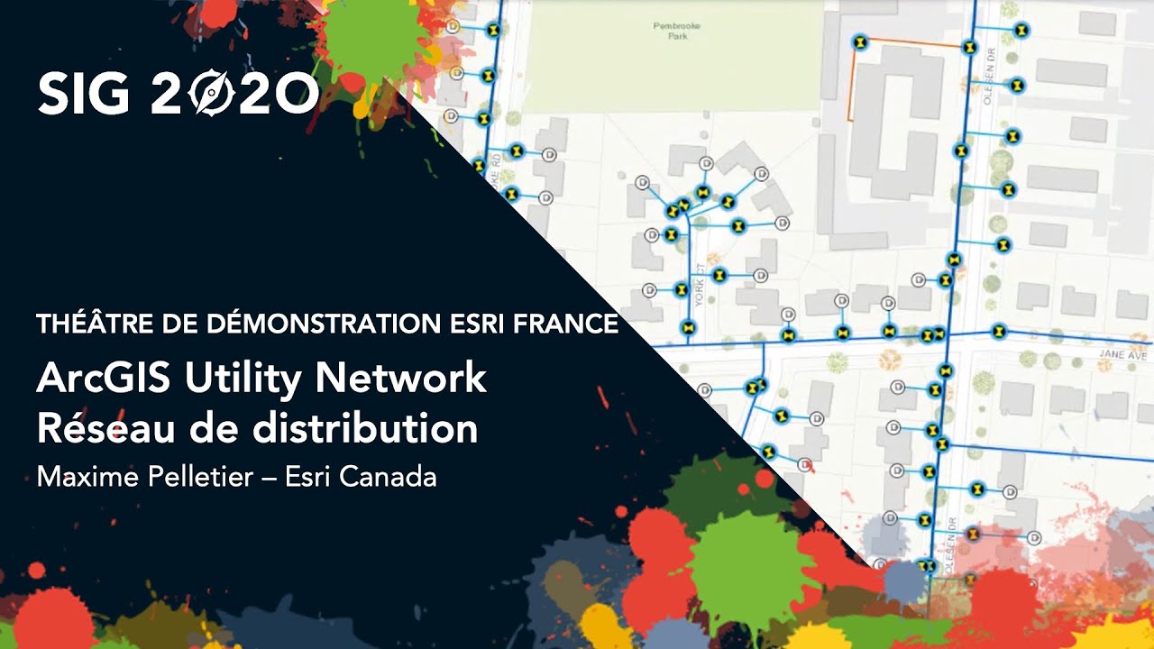[Live] SIG 2020 - ArcGIS Utility Network : Réseau de distribution