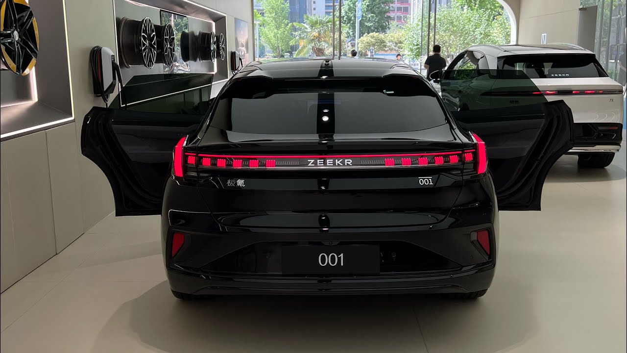 2025 ZEEKR 001 EV AWD 705km range price $41,300 review | Geely | China 🇨🇳