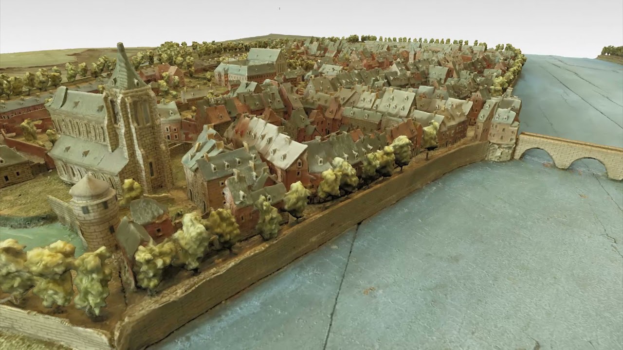 Maquette Maastricht 1748: Wyck