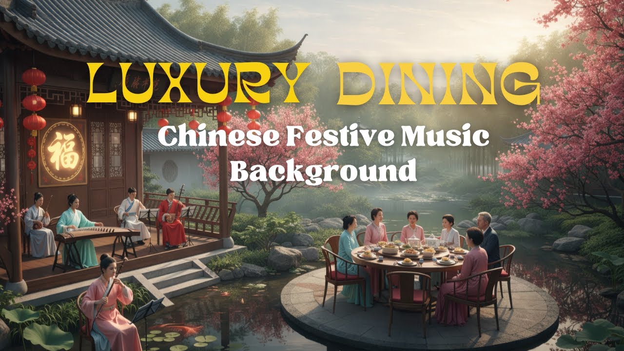 Luxury Dining - Chinese Festive Music Background