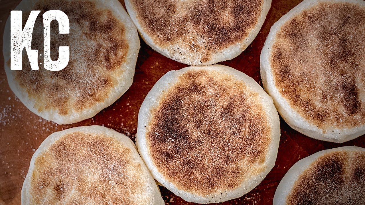 FOOLPROOF ENGLISH MUFFIN RECIPE | Tons of Nooks and Crannies!