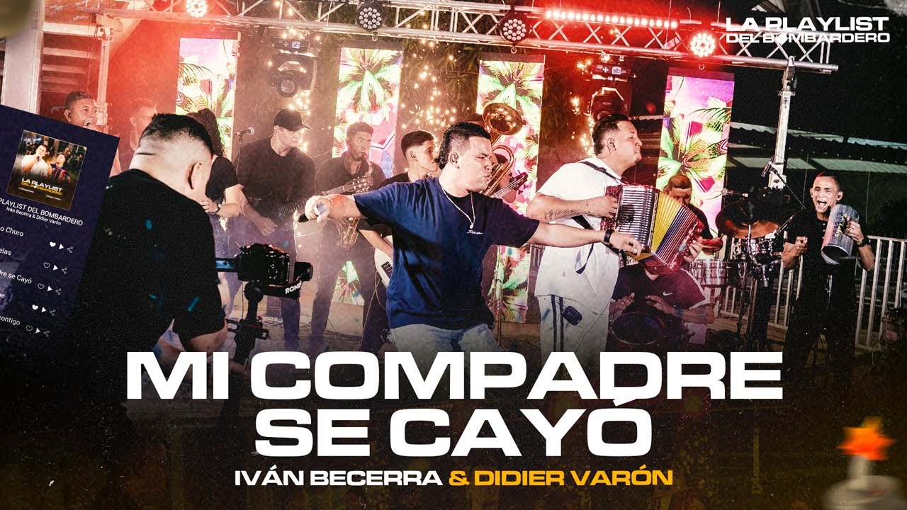 MI COMPADRE SE CAYÓ (VERSOS) - Iván Becerra & ‪@didiervaron‬ - #envivo