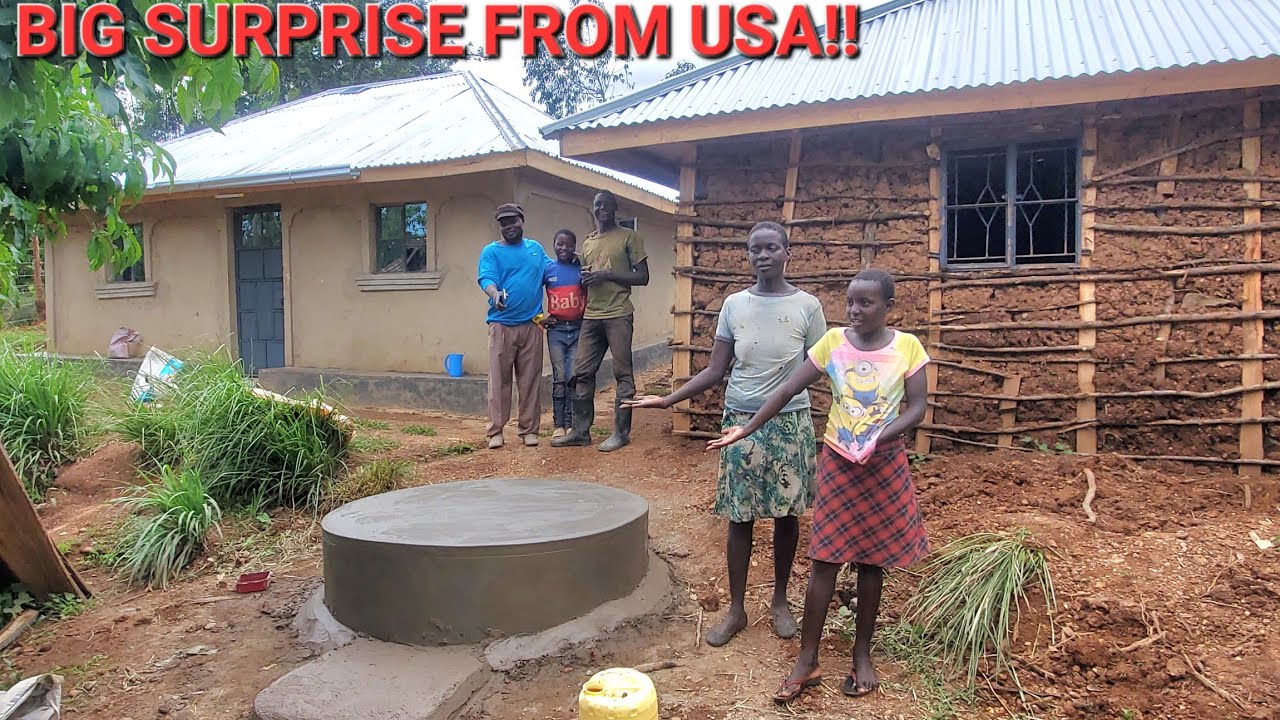 MAMA OBAMA DREAM COME TRUE!! TANK BASE COMPLETELY DONE!! #charity in #africa