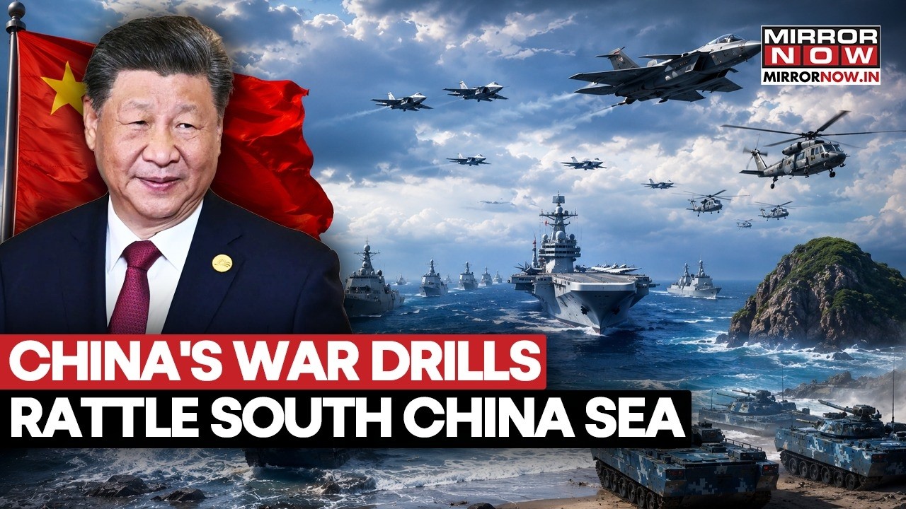 SOUTH CHINA SEA SHOWDOWN! China Launches Naval, Air Drills Near Scarborough Shoal