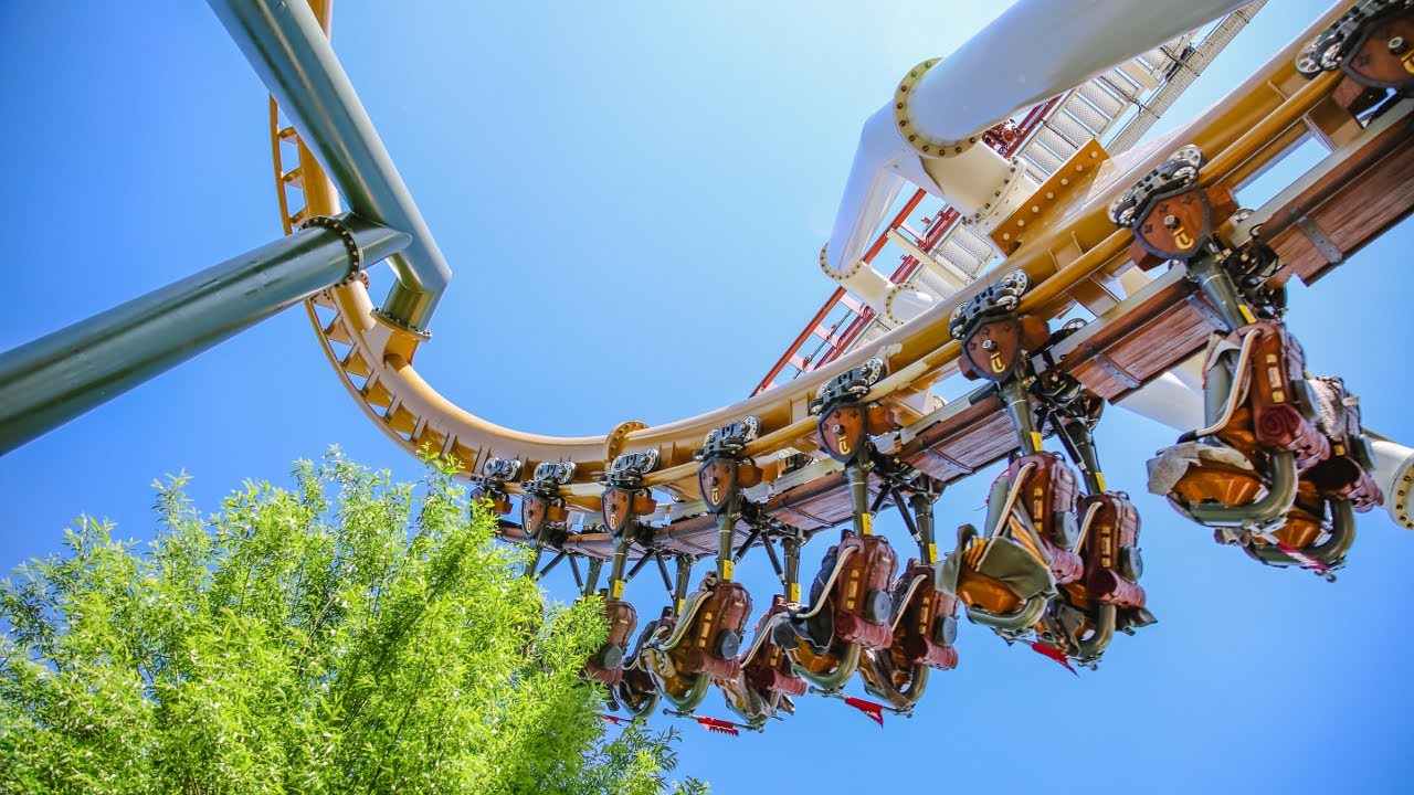 Erste Testfahrt Suspended Thrill Coaster 
