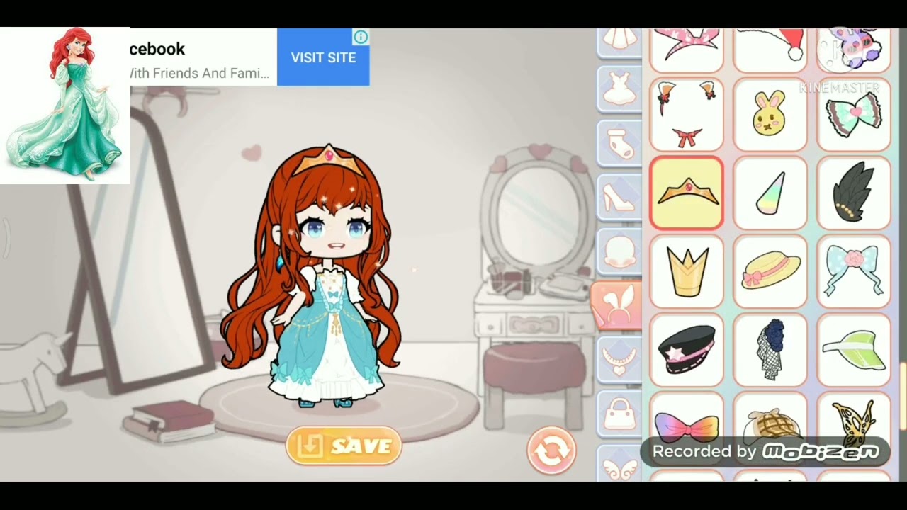 Princes mermaid Ariel gambar VS Yoyo Doll🙀