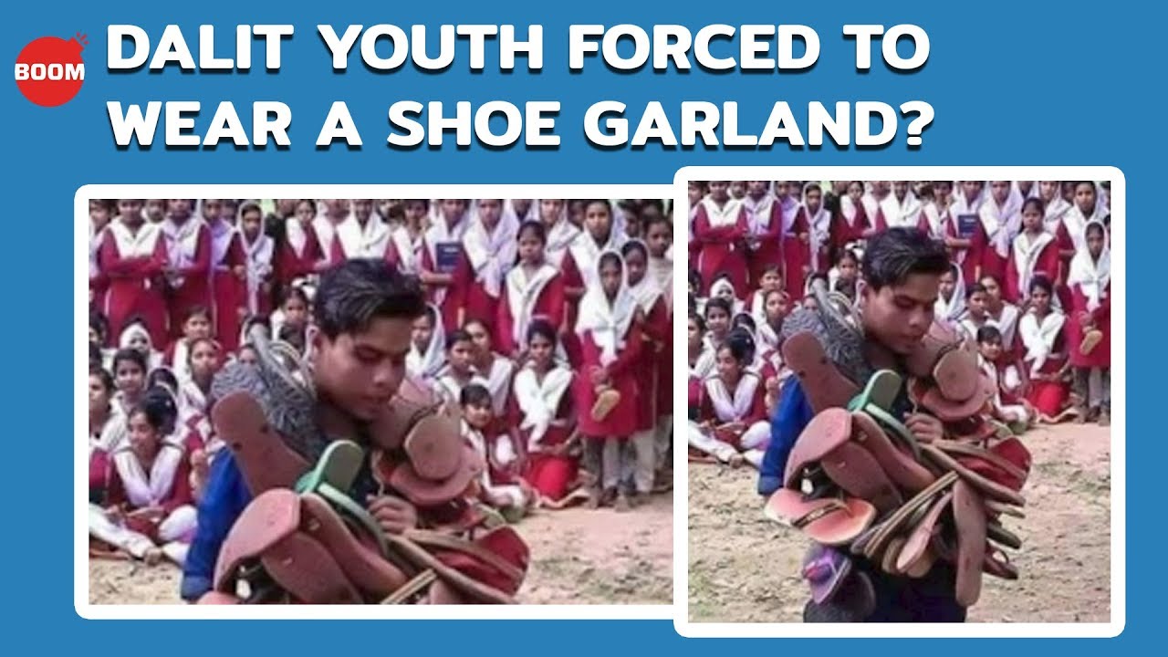 Was A Dalit Youth Forced To Wear A Garland Of Shoes In Pune?