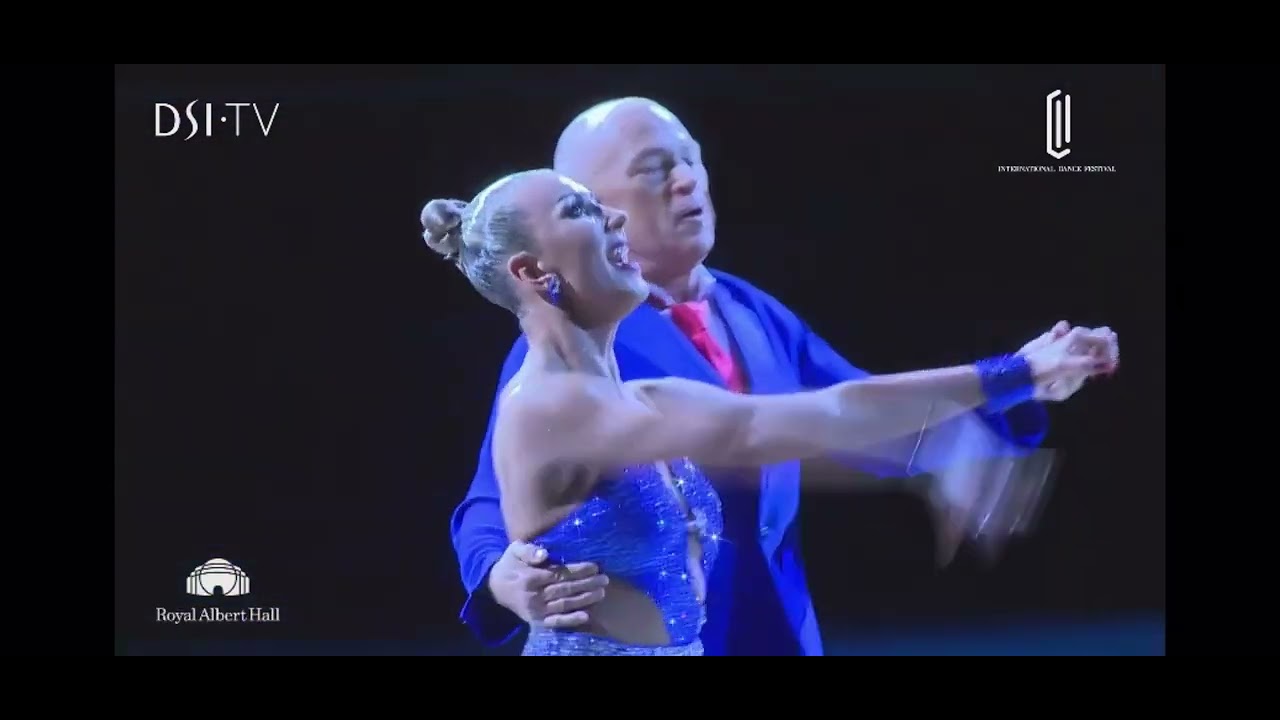 Scott Magnesen and Izabella Lewandowski at Royal Albert Hall Oct 5 2023