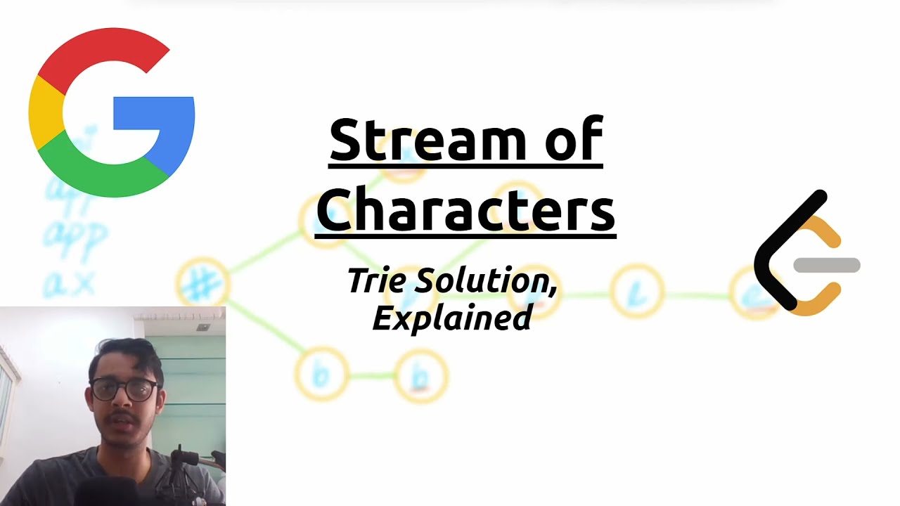 Stream of Characters | LeetCode | Trie Solution Explained in Detail